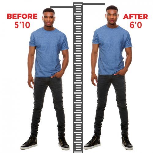 Attixshoes Elevator Shoes Before After