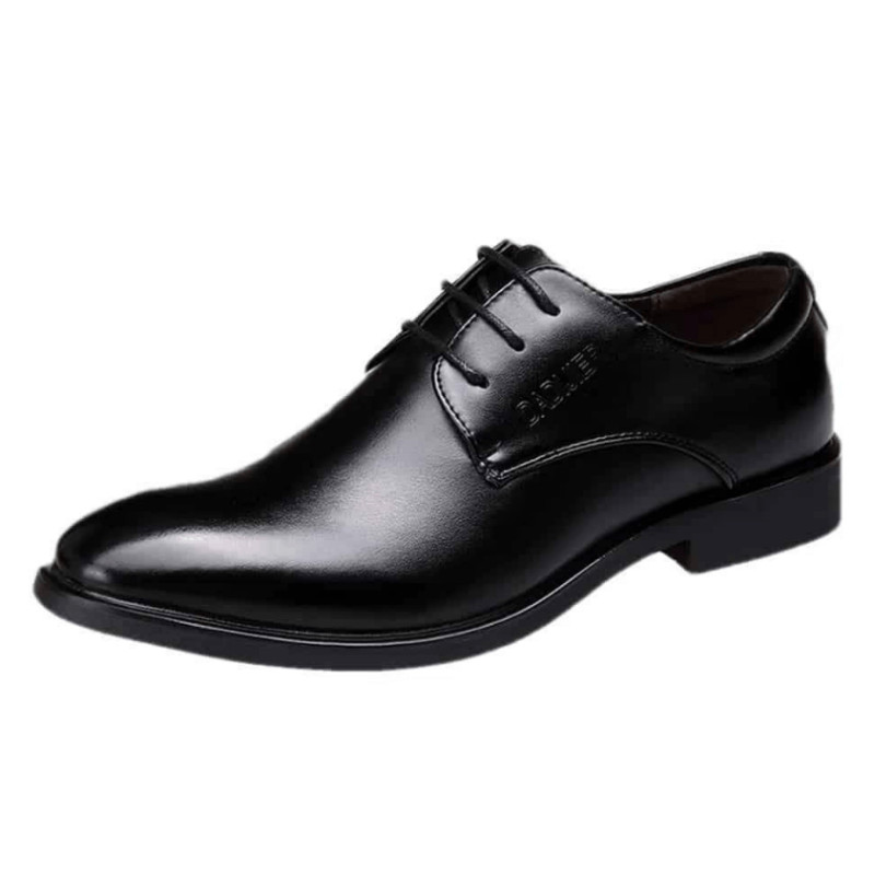 Msia - Formal Leather Shoes 6cm Taller Msia 6 Cm Taller Black 1