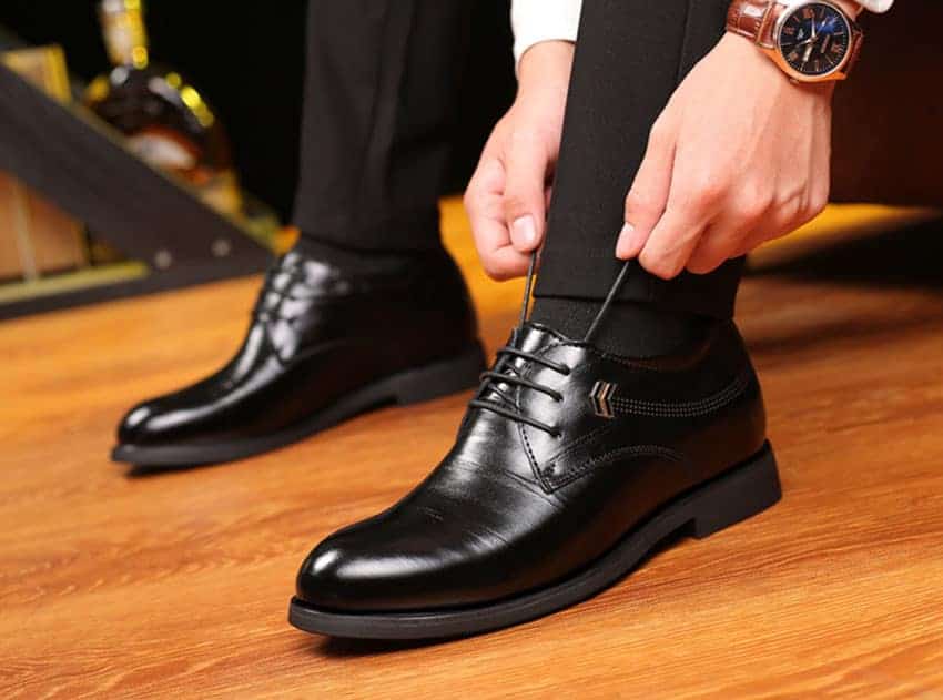 Txfs Leather Shoes 8cm And 10cm Taller Txfs 8cm Black 4 1