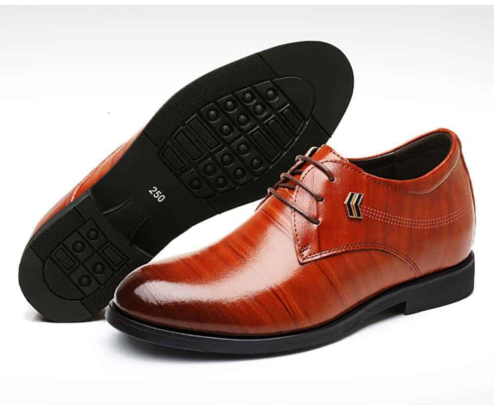 Txfs Leather Shoes 8cm And 10cm Taller Txfs 8cm Brown 2 1