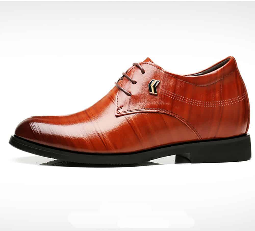 Txfs Leather Shoes 8cm And 10cm Taller Txfs 8cm Brown 3 1