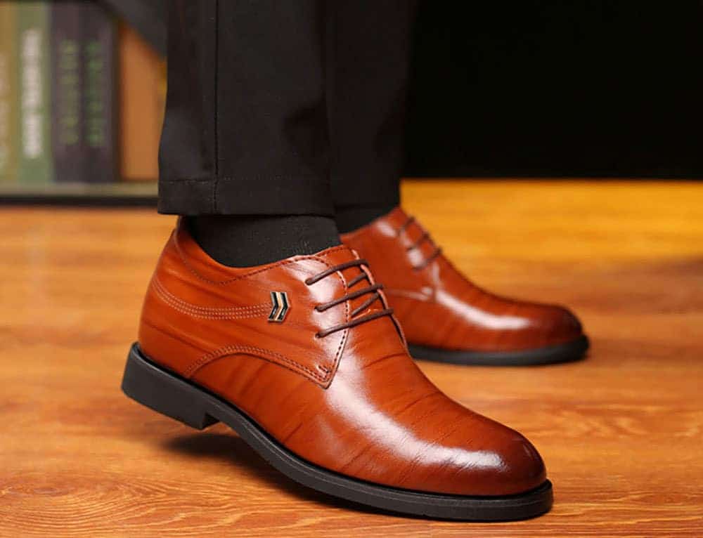 Txfs Leather Shoes 8cm And 10cm Taller Txfs 8cm Brown 4 1