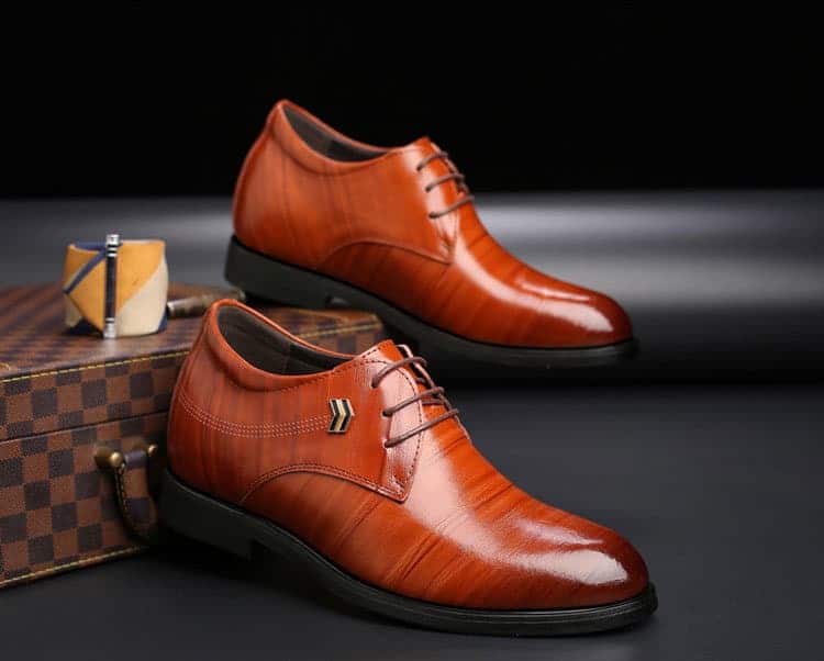 Txfs Leather Shoes 8cm And 10cm Taller Txfs 8cm Brown 5 1