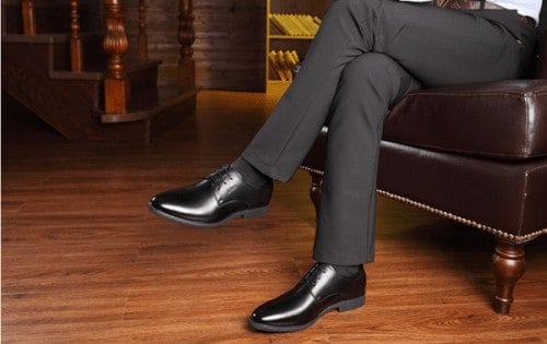 Msia - Formal Leather Shoes 6cm Taller Msia 7cm Taller Formal Attixshoes Black 3 1