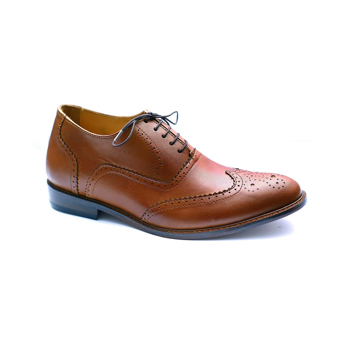 Tls83x - Top Grain Leather Brogue Shoes - 6.5 Cm Taller Tls83x Full Grain Leather Brogue Shoes 6 5 Cm Taller Brogue 4