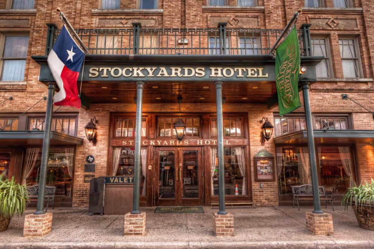 Stockyards Hotel Entrance